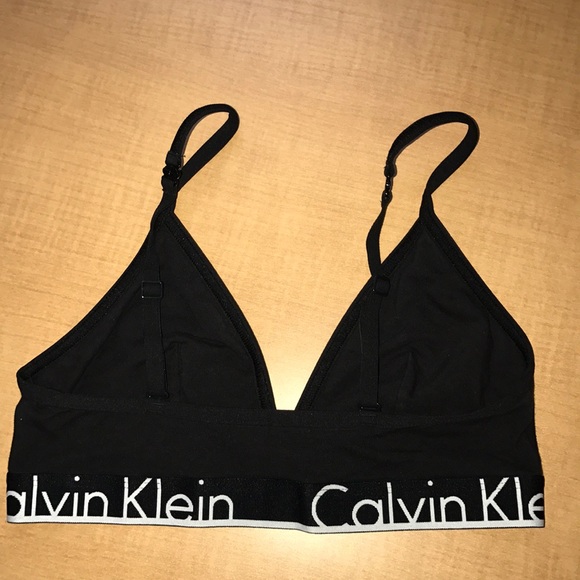 Calvin Klein Triangle Bra - Picture 2 of 3
